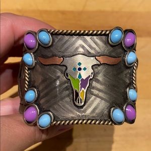 Leather bracelet